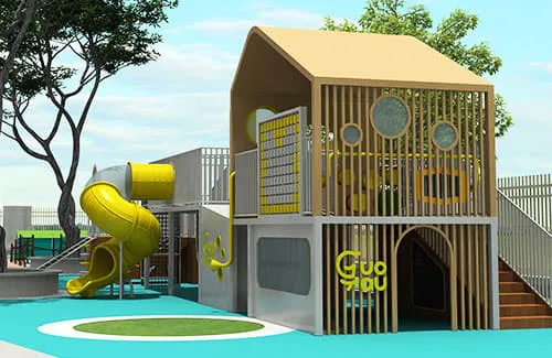 HuaDongPlay Amusement Guotou Baihua Kindergarten was successfully completed