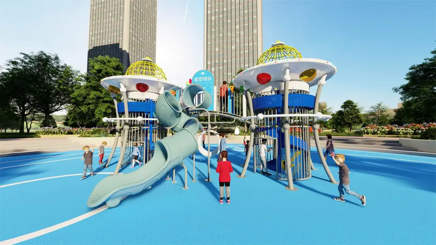 Customized Theme Park HD-DZT118-Squirrel House