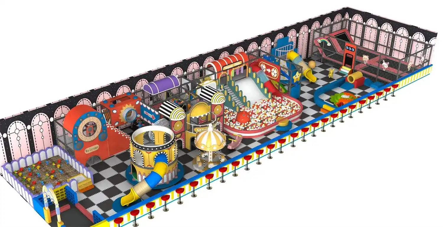 Tech World Series Indoor Naughty Castle Playground HD-TTB132