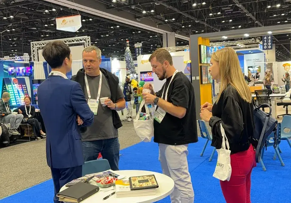 HuaDongPlay Amusement had a perfect ending at IAAPA EXPO 2024 in Orlando, USA