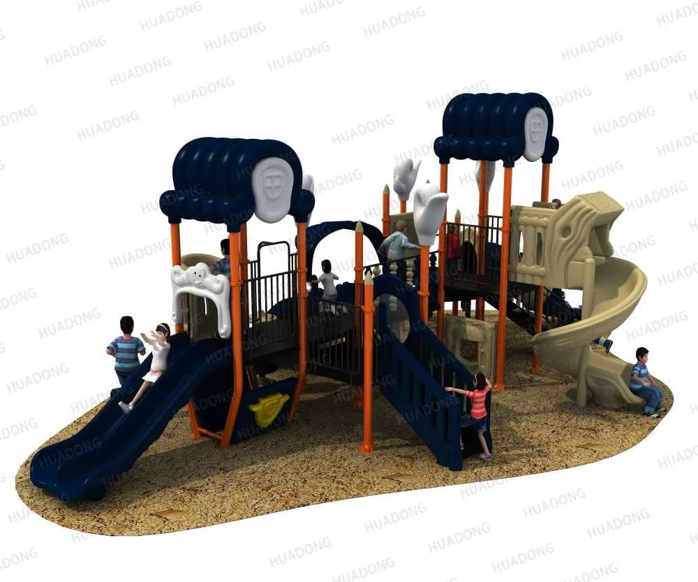Auspicious Cloud Inverted House HD-HMH003-Children's Slide Slide Combination