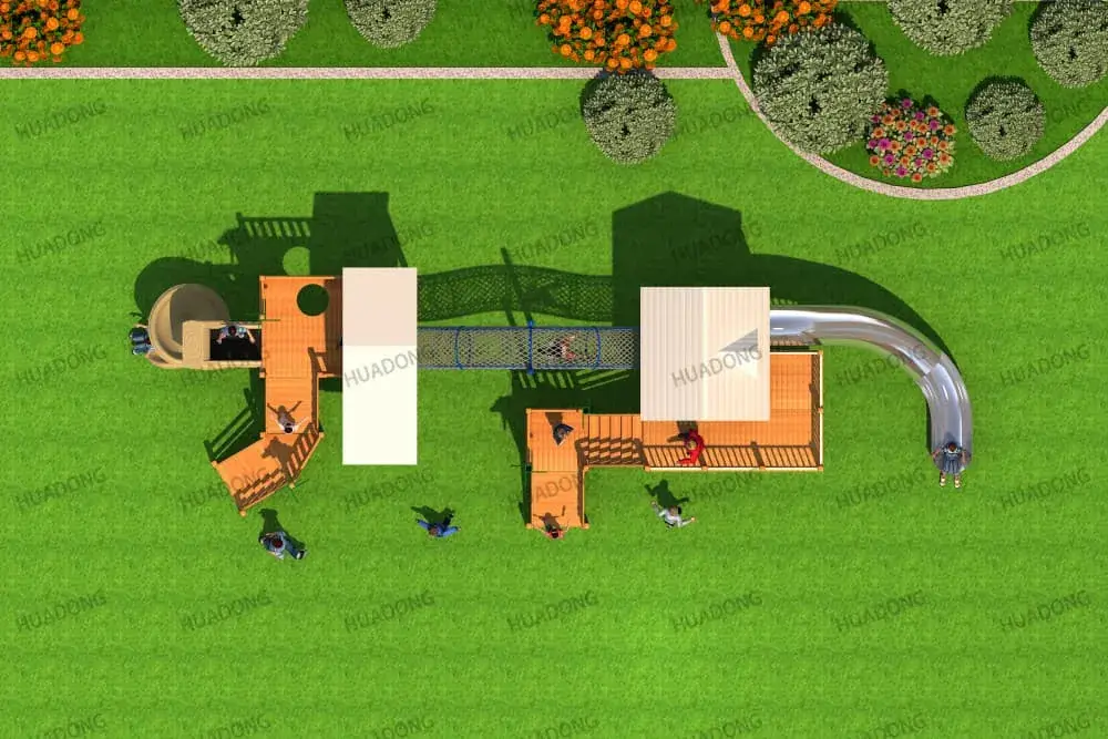 Non-standard custom wooden magical house HD-MMF015