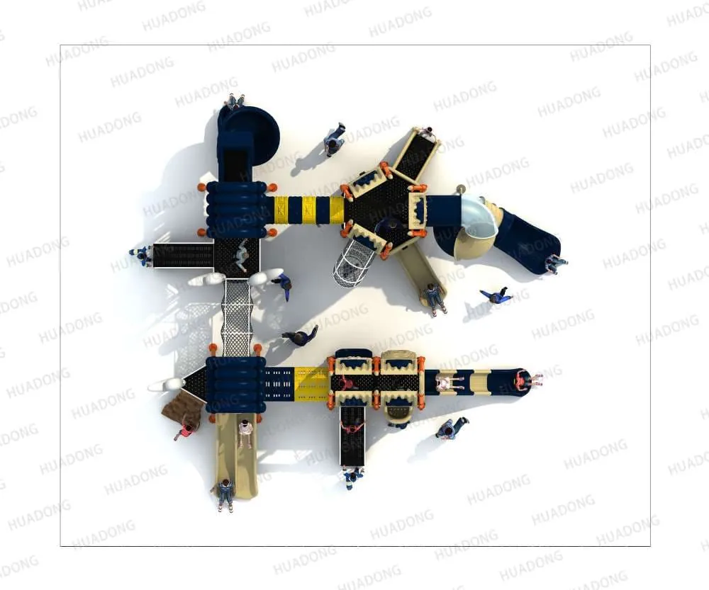 Auspicious Cloud Inverted House HD-HMH001-Children's Slide Slide Combination