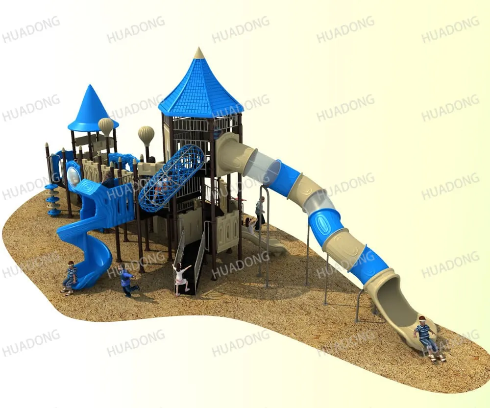 European-Korean Castle HD-HOH013 - Children's Slide Slide Combination