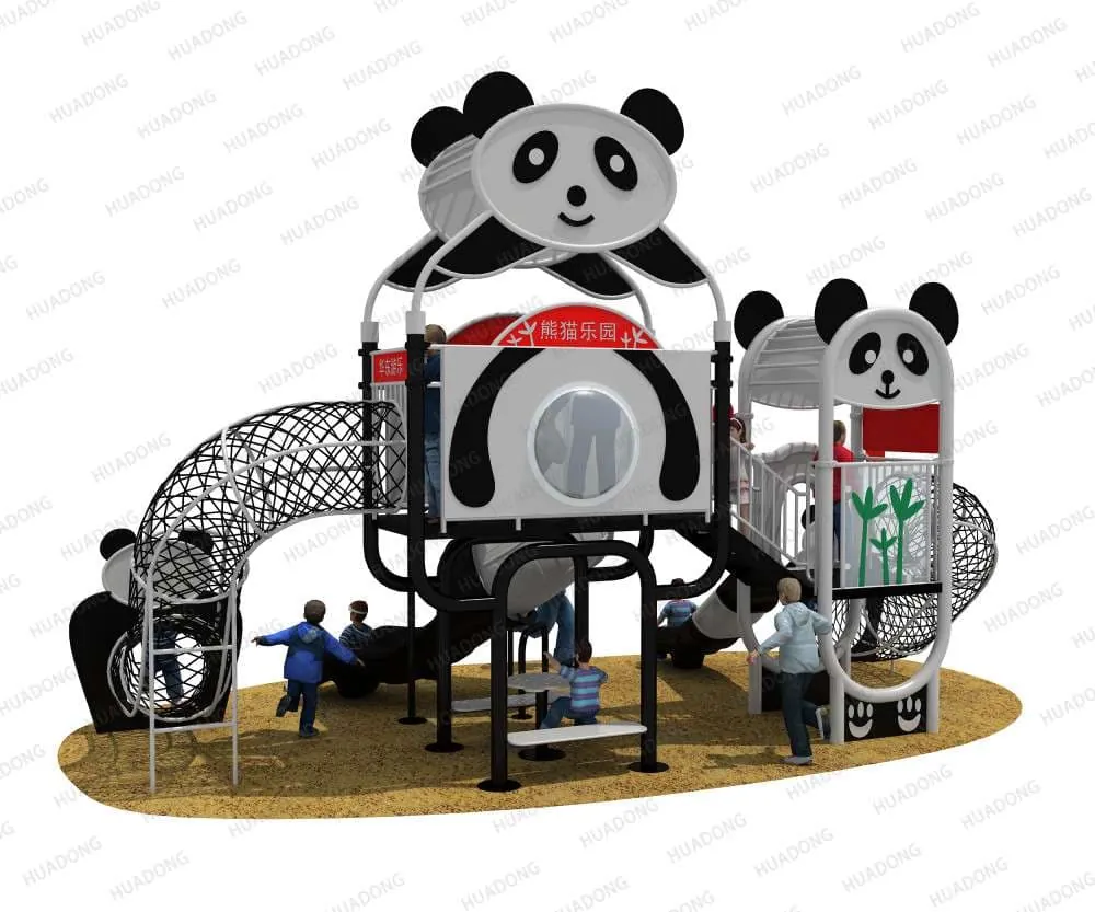 Giant Panda Theme Park HD-QXM012 - Children's Slide Slide Combination