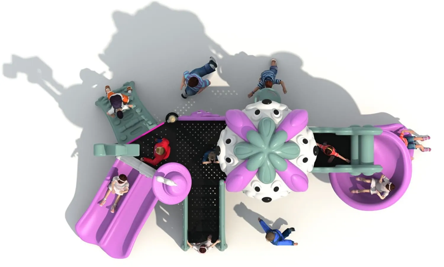 Happy Mouse HD-HDL028 - Children‘s Slide Slide Combination