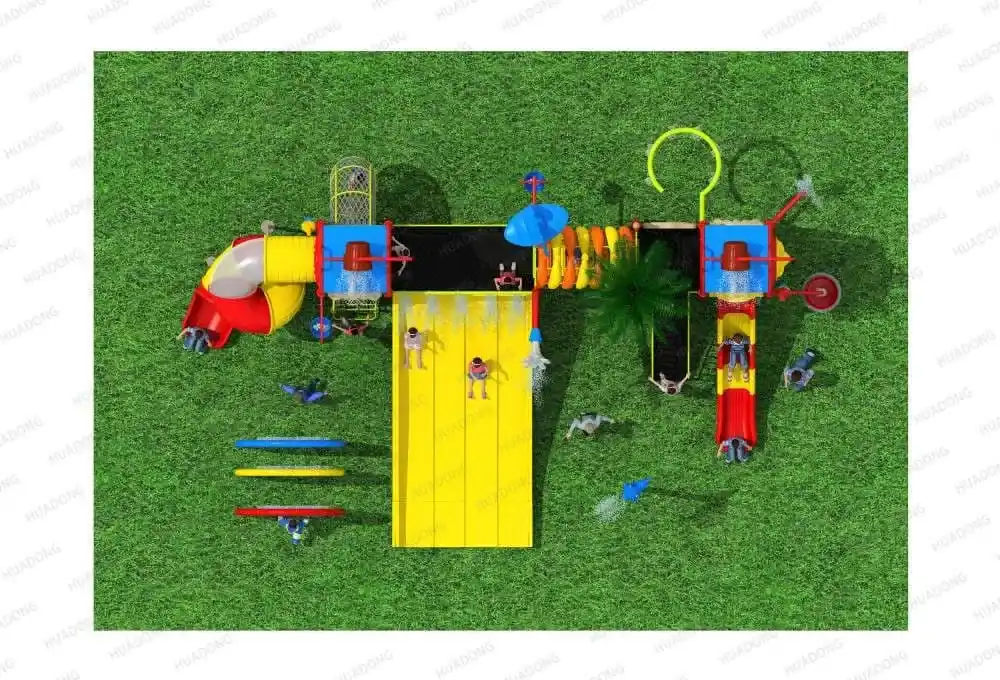 Water Park HD-LSH003 - Children's Slide Slide Combination