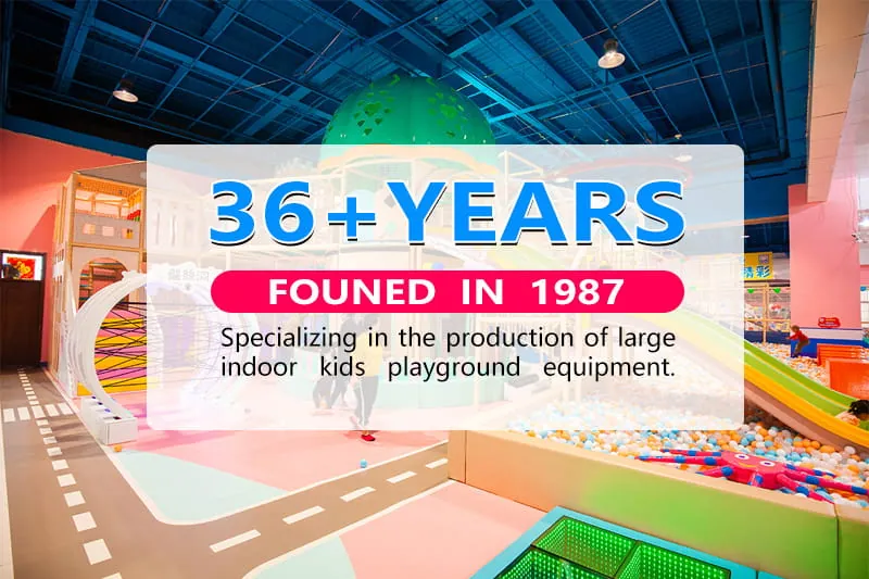 Indoor customizable children's amusement park