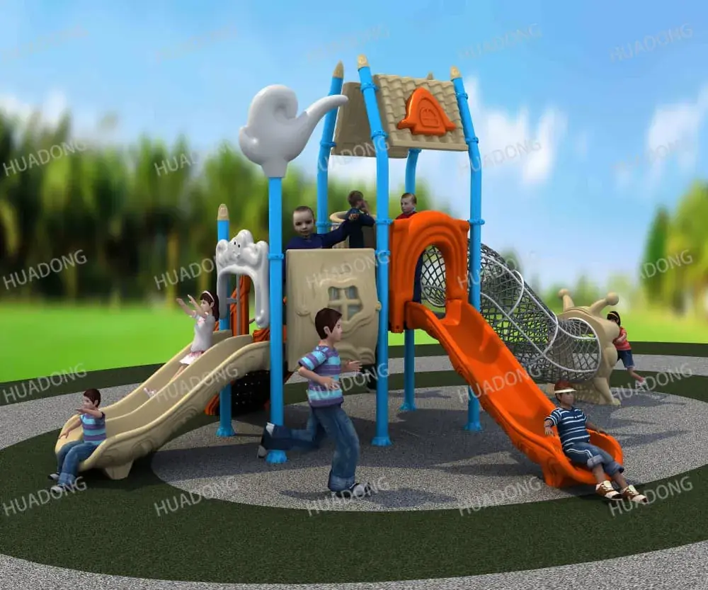Auspicious Cloud Inverted House Outdoor Slide HD-HMH02
