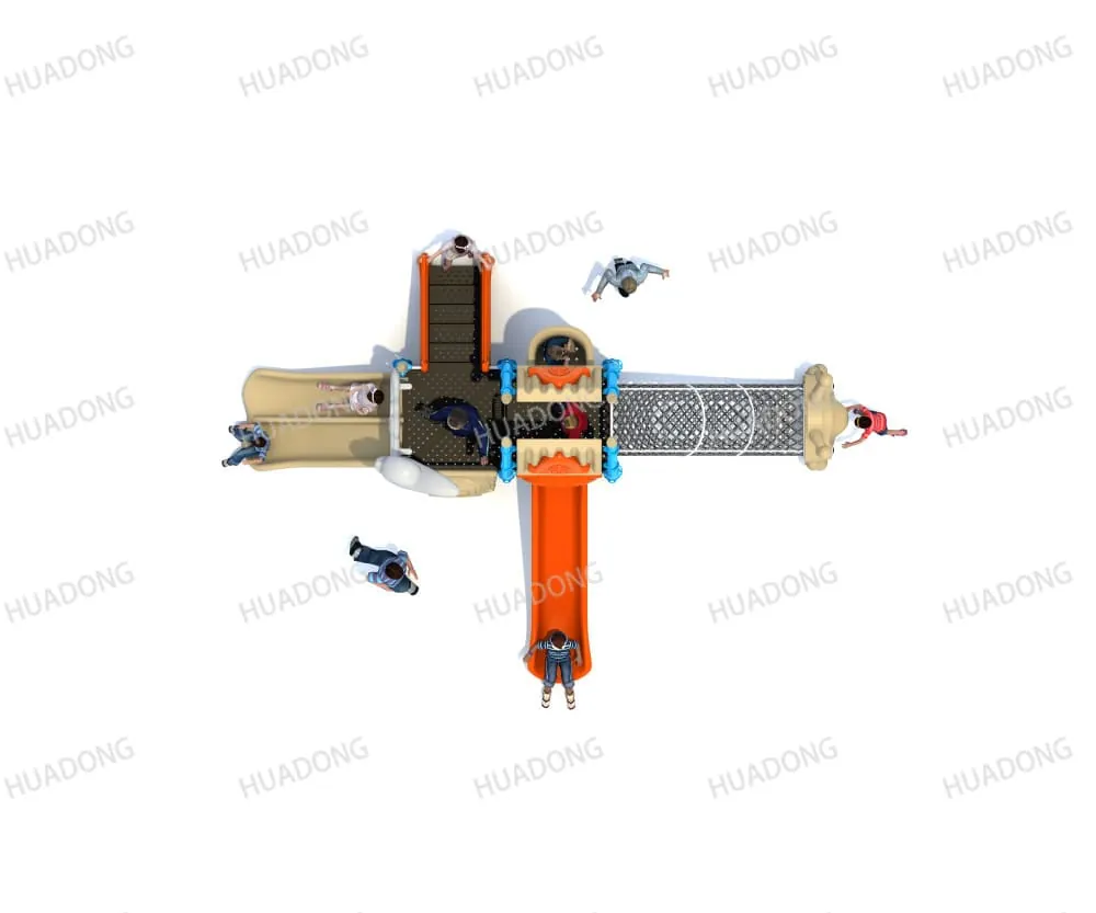 Auspicious Cloud Inverted House Outdoor Slide HD-HMH02
