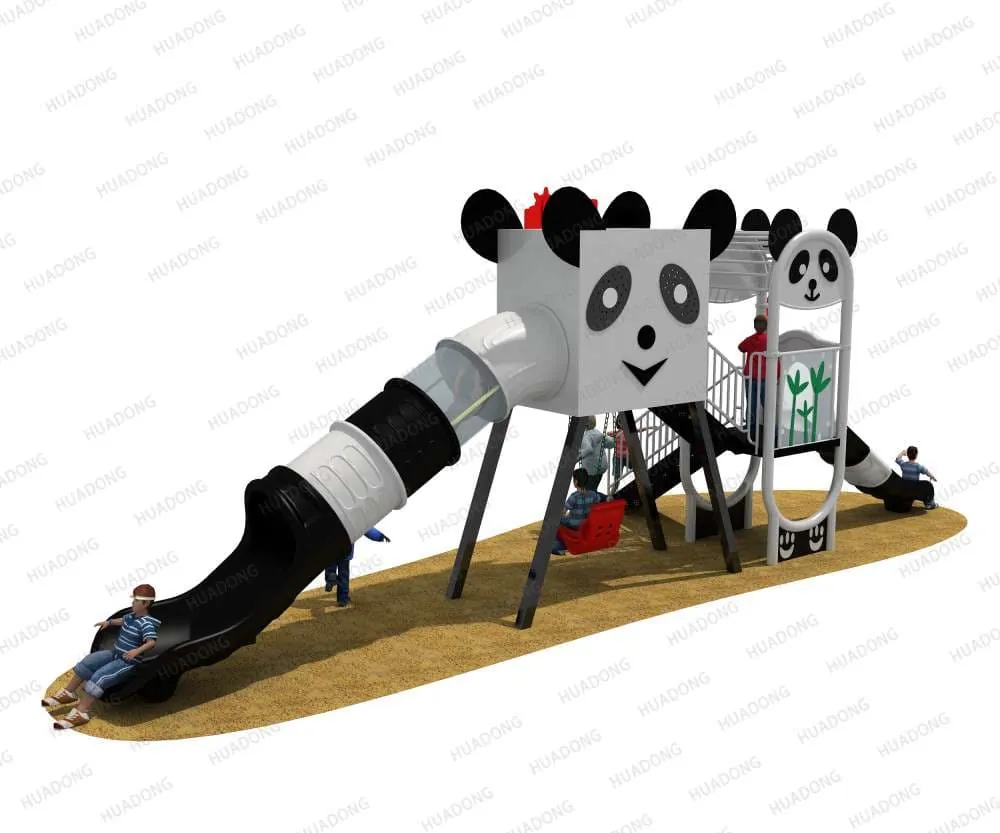 Giant Panda Theme Park HD-QXM019 - Children's Slide Slide Combination