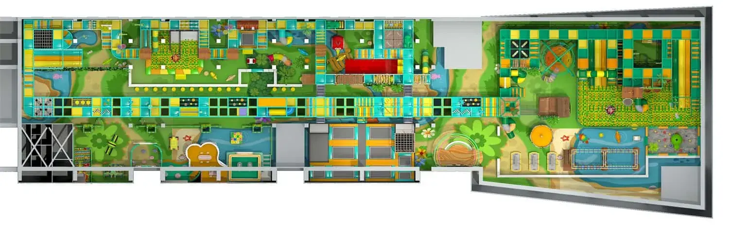 Nature Series Indoor Comprehensive Playground for Children HD-TTB140