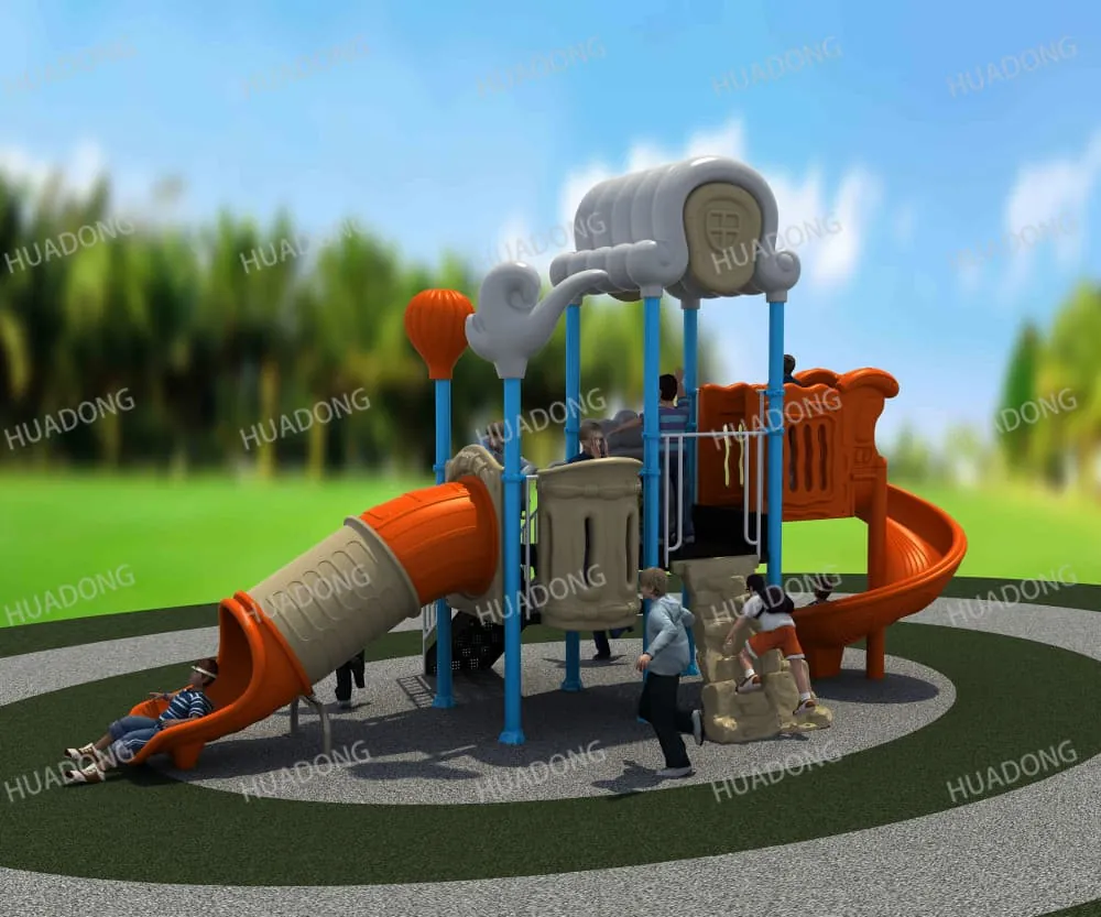 Auspicious Cloud Inverted House Outdoor Slide HD-HMH022-
