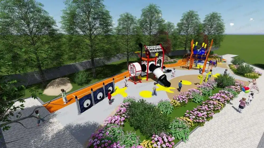 Performer Music Gathering HD-HYY011-Children's Slide Slide Combination