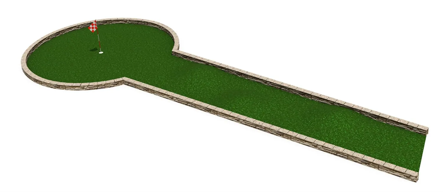 HuaDongPlay Mini Golf Course HD-GEF003~010