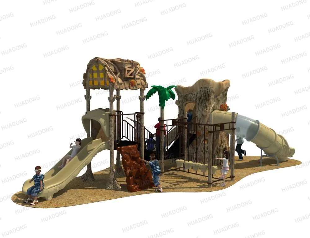 Ancient tribe HD-HYL007-Children's Slide Slide Combination