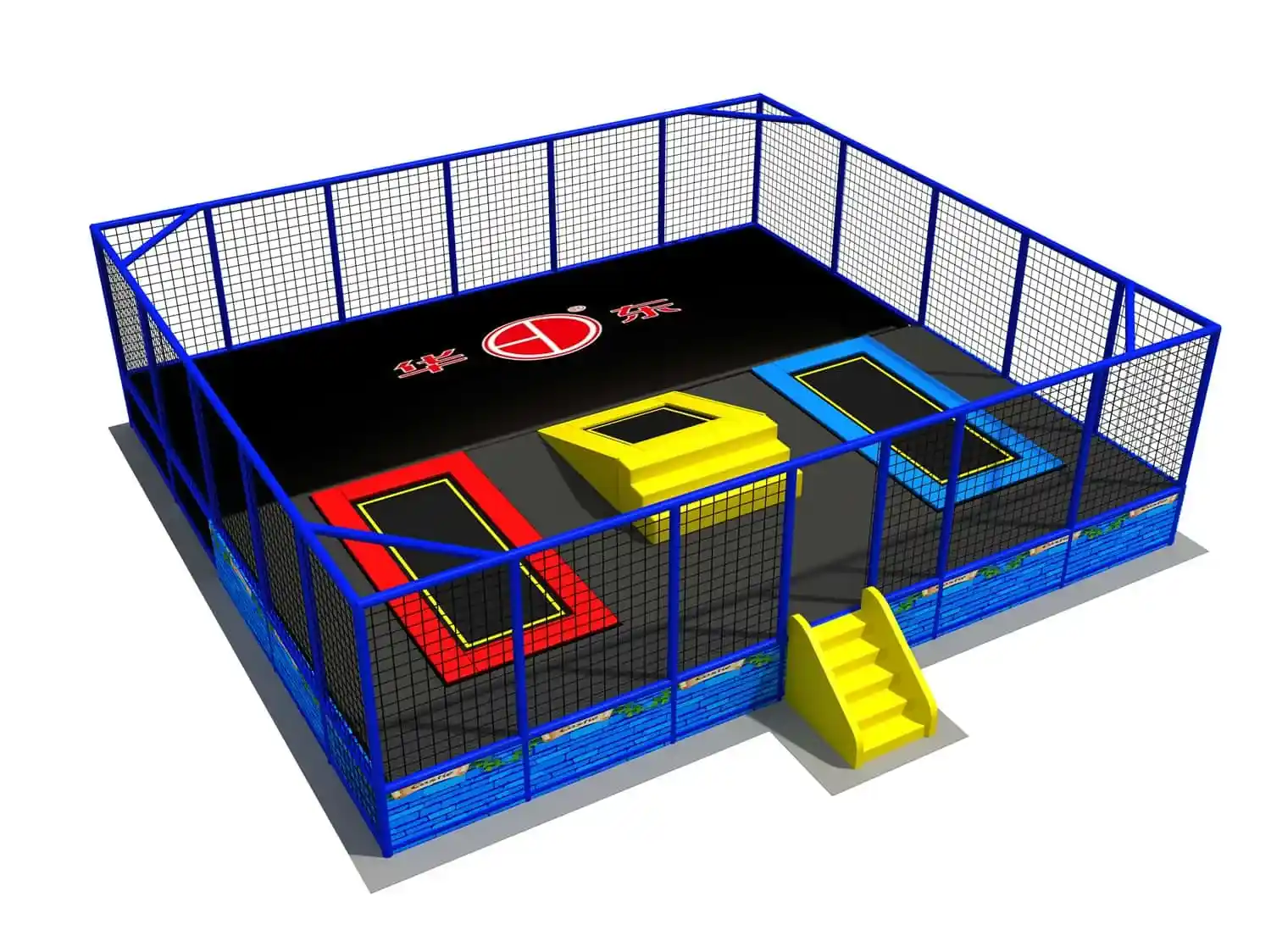 Comprehensive Combination Trampoline Playhouse HD-SBC047