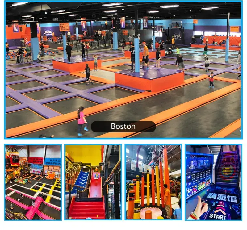 Indoor Trampoline Park Playground