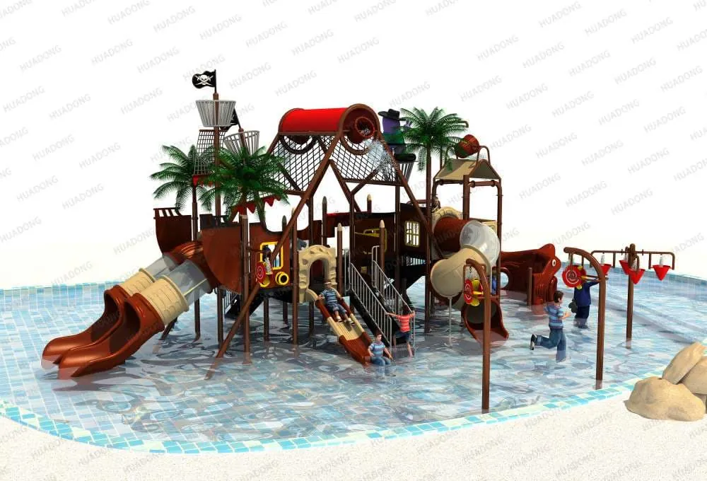 Water Park HD-LSH012 - Children's Slide Slide Combination