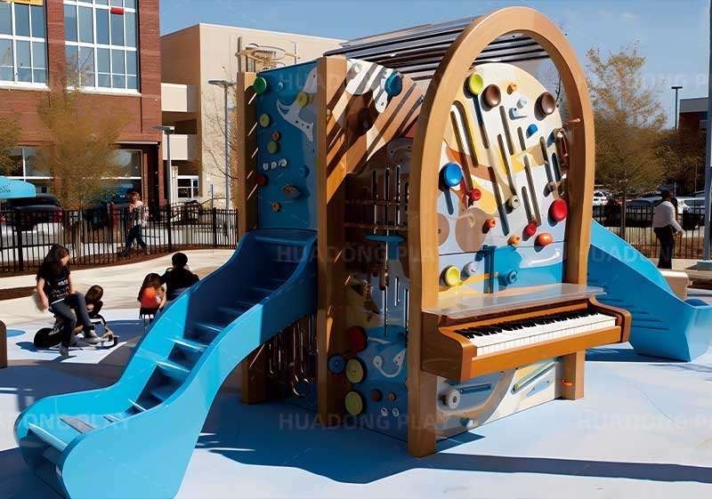 3D-Rendered Music Theme Park