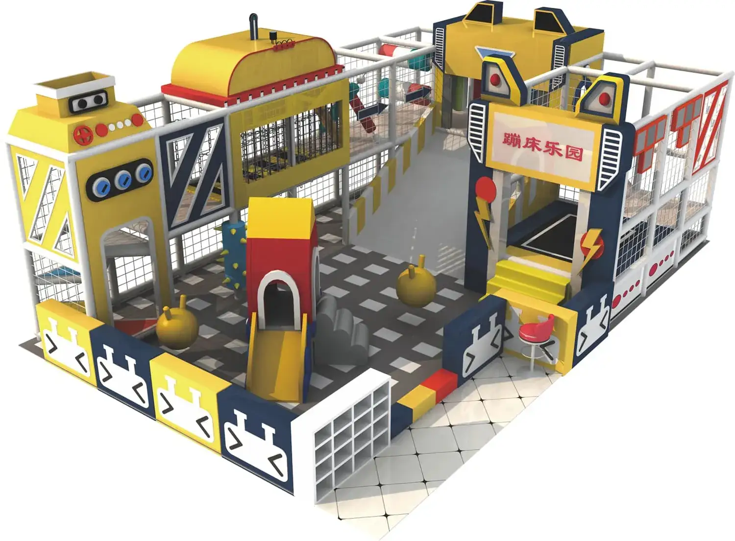 Tech World Series Indoor Naughty Castle Playground HD-TTB139