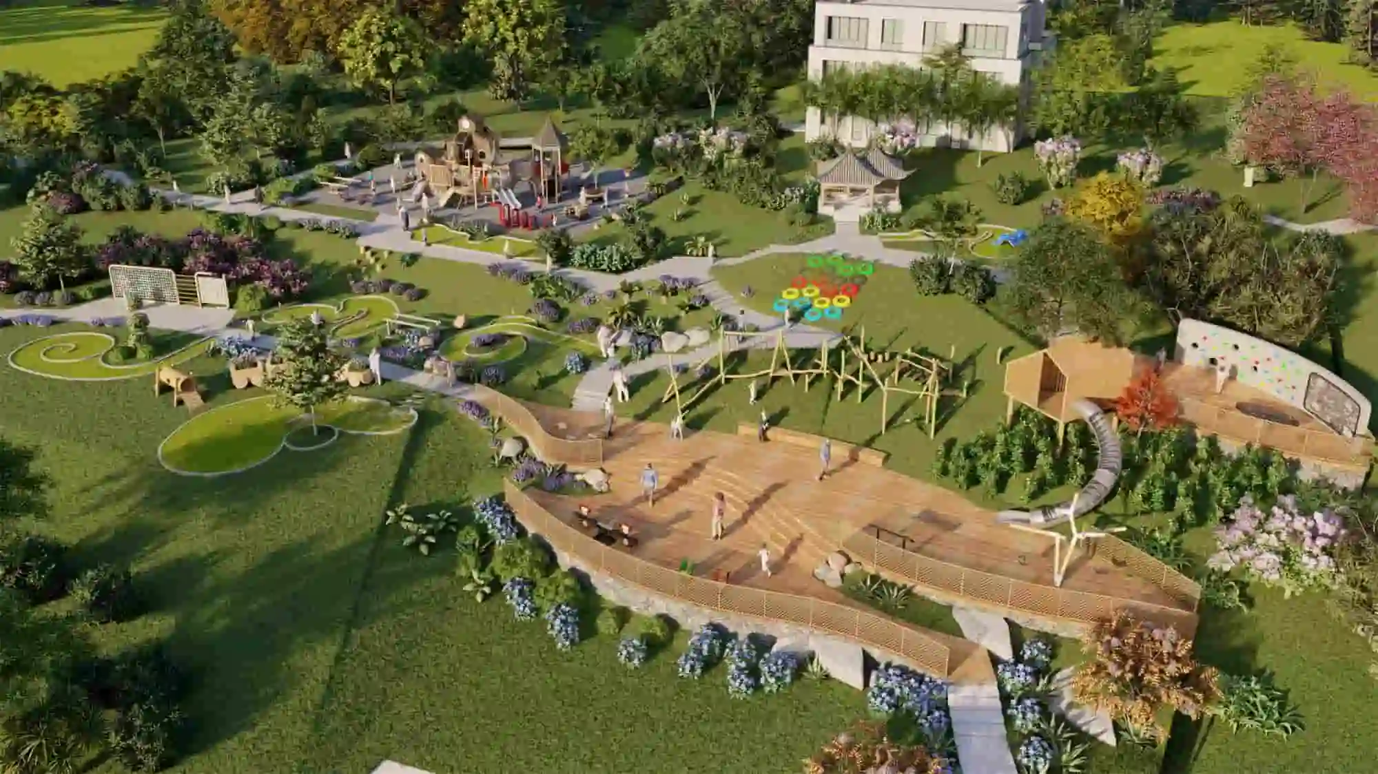 HuaDongPlay Mini Golf Course HD-GEF001