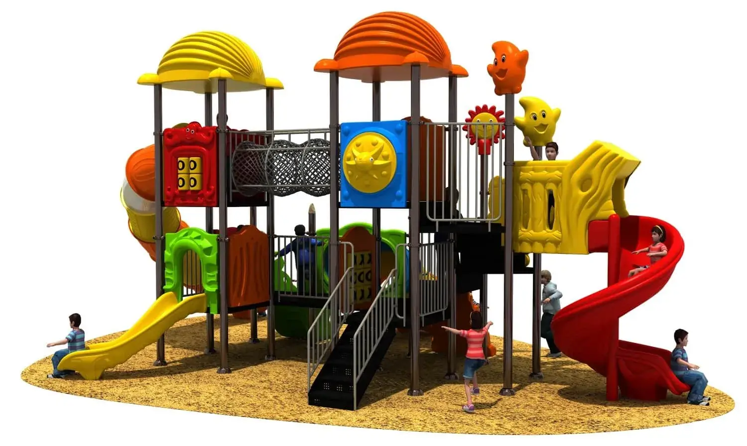 Animal Paradise HD-HDW026 - Children's Slide Slide Combination