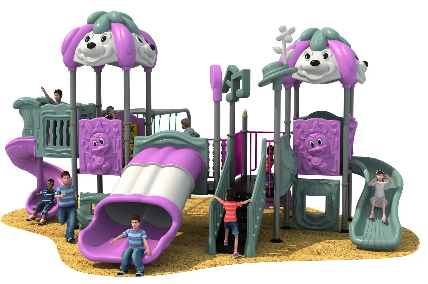 Happy Mouse HD-HDL027 - Children‘s Slide Slide Combination