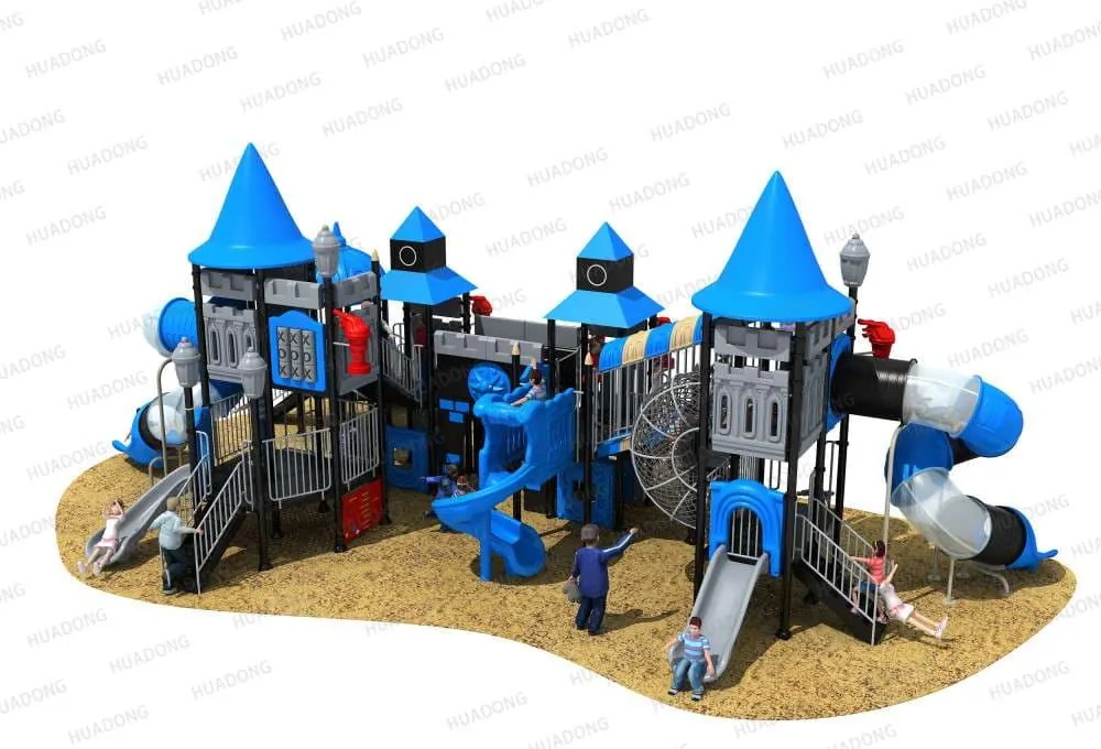 European-Korean Castle HD-HOH001 - Children's Slide Slide Combination