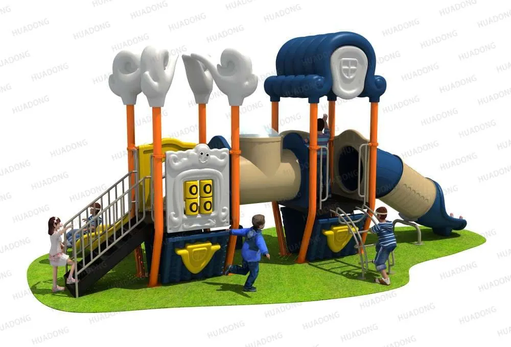 Auspicious Cloud Inverted House HD-HMH010-Children's Slide Slide Combination