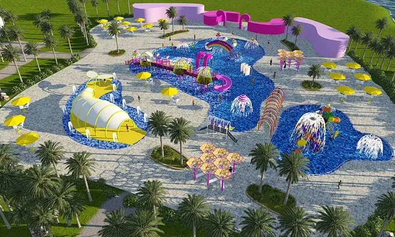 New product recommendation - dream theme parent-child water park