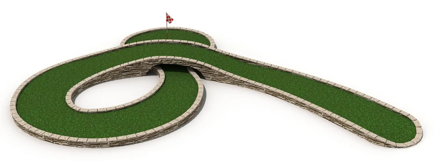 HuaDongPlay Mini Golf Course HD-GEF003~010