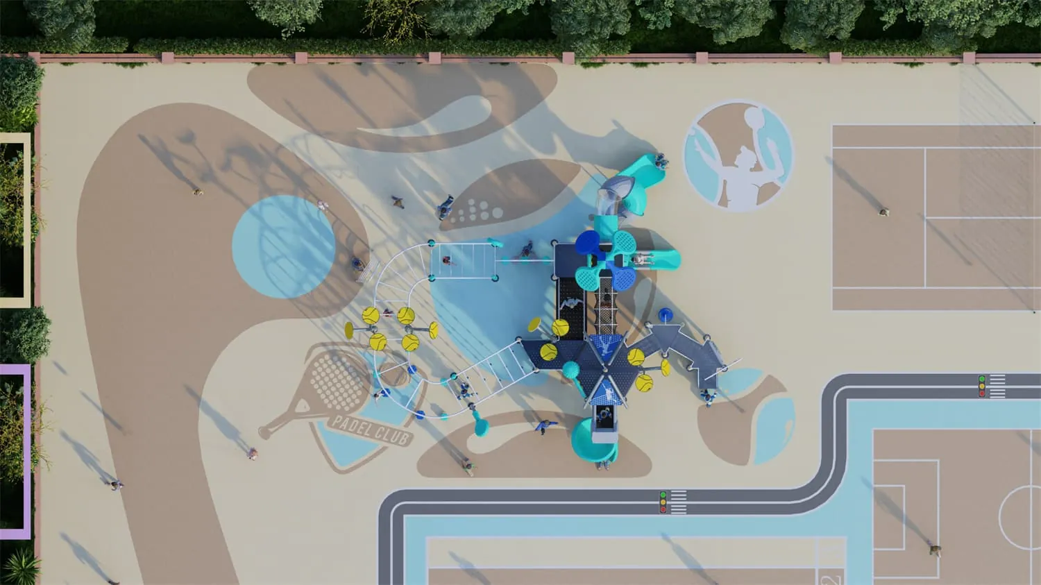 HuaDongPlay Tennis Series HD-HWQ001