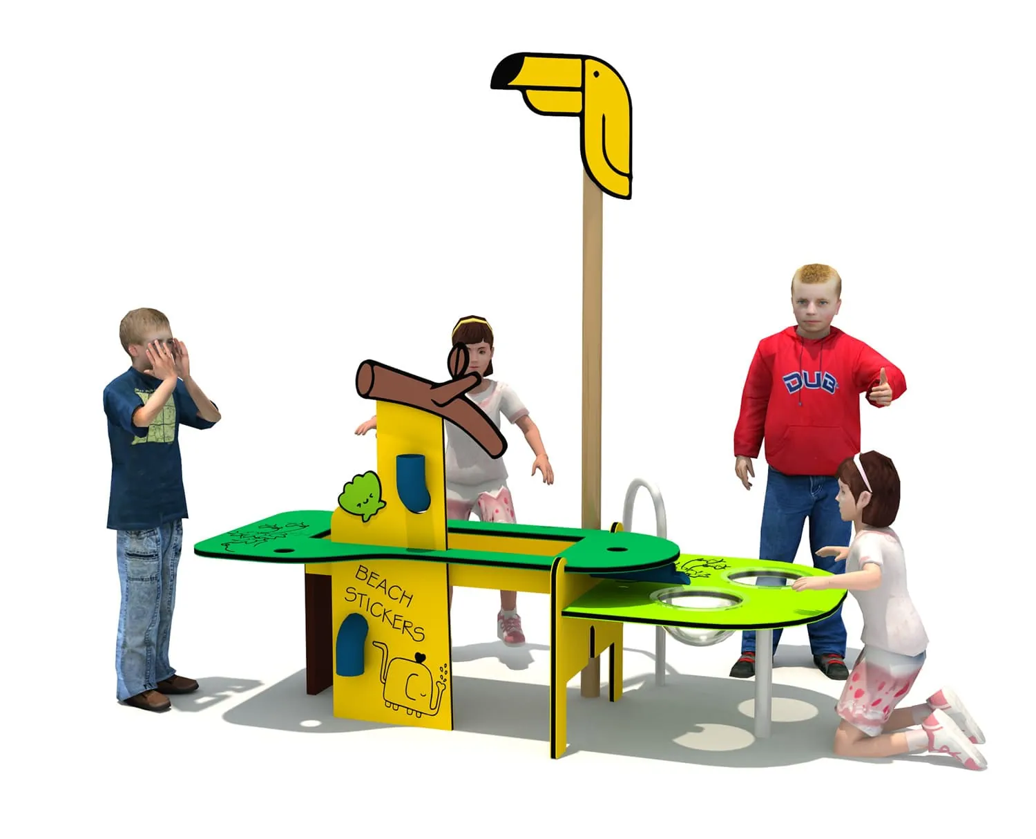 Water Park HD-MSS035 - Multiplayer Water Play Table