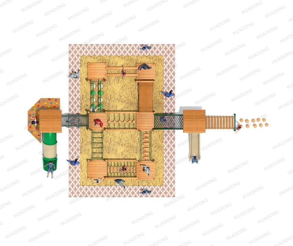 Wooden Extension HD-MTZ004 - Children's Slide Slide Combination