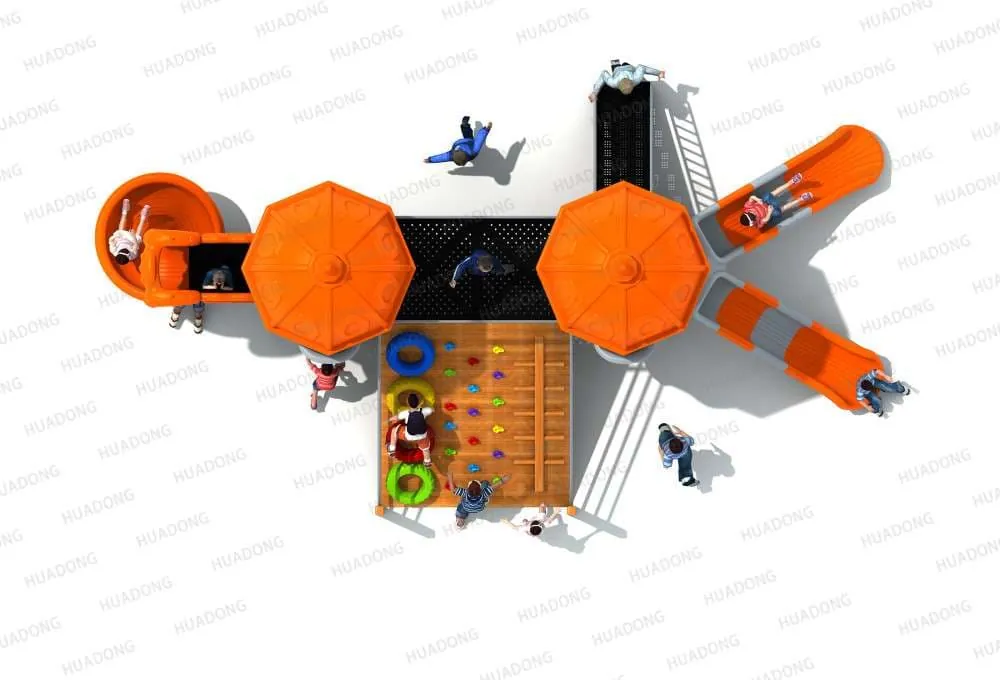 European-Korean Castle HD-HOH012 - Children's Slide Slide Combination