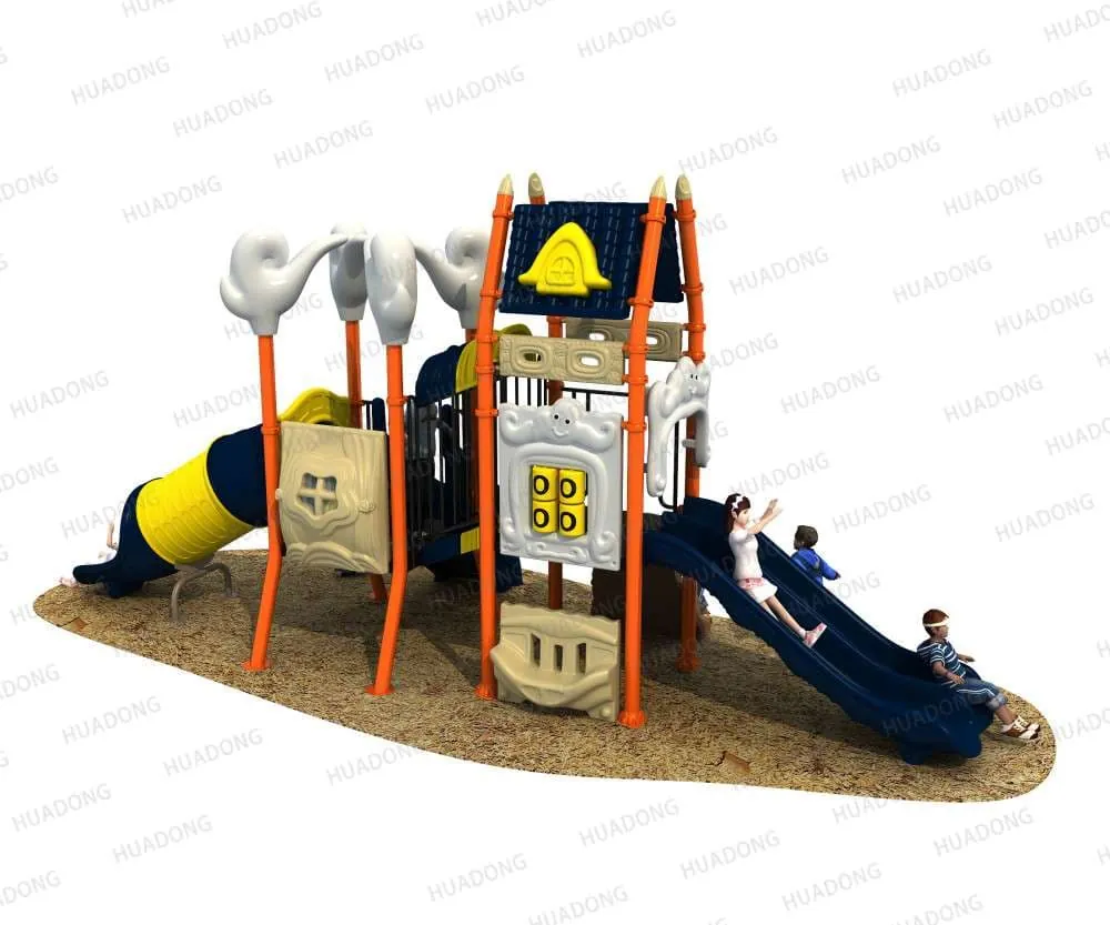 Auspicious Cloud Inverted House HD-HMH008-Children's Slide Slide Combination