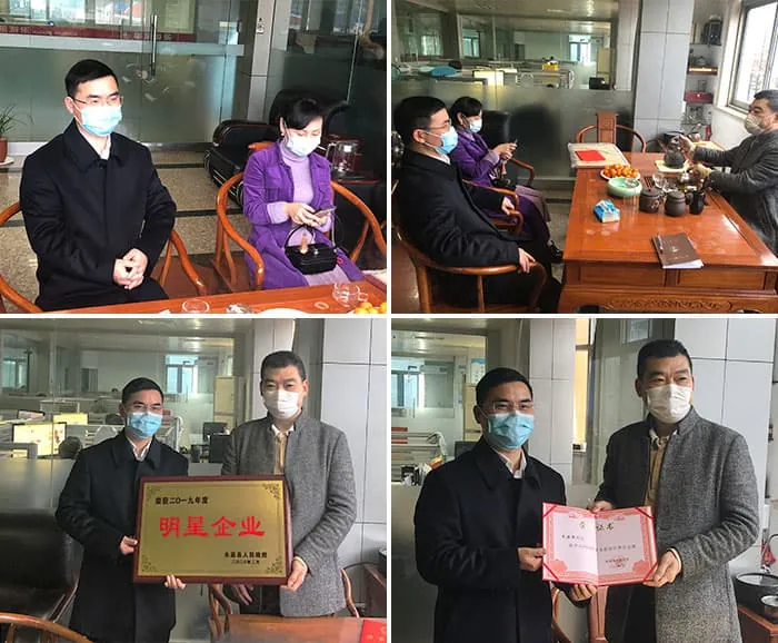 Fighting the "epidemic" together, government leaders implemented precise policies to orderly promote the resumption of work and production of HuaDongPlay Amusement during the epidemic prevention and control period