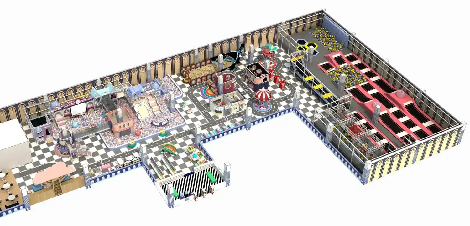 Zootopia Theme Indoor Playground Children's Amusement Park HD-TTB078