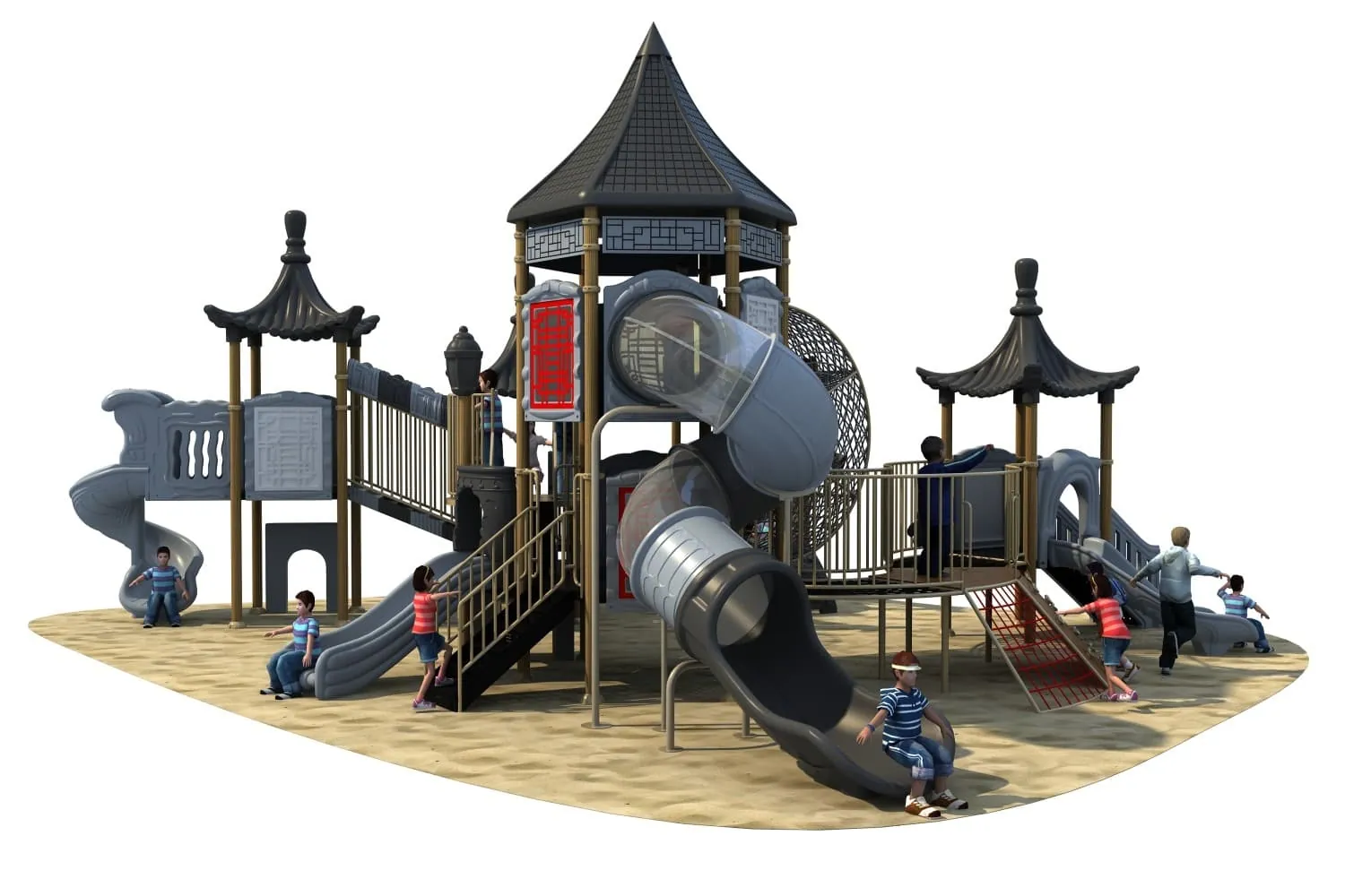 Chinese-style combination slide HD-HZG011