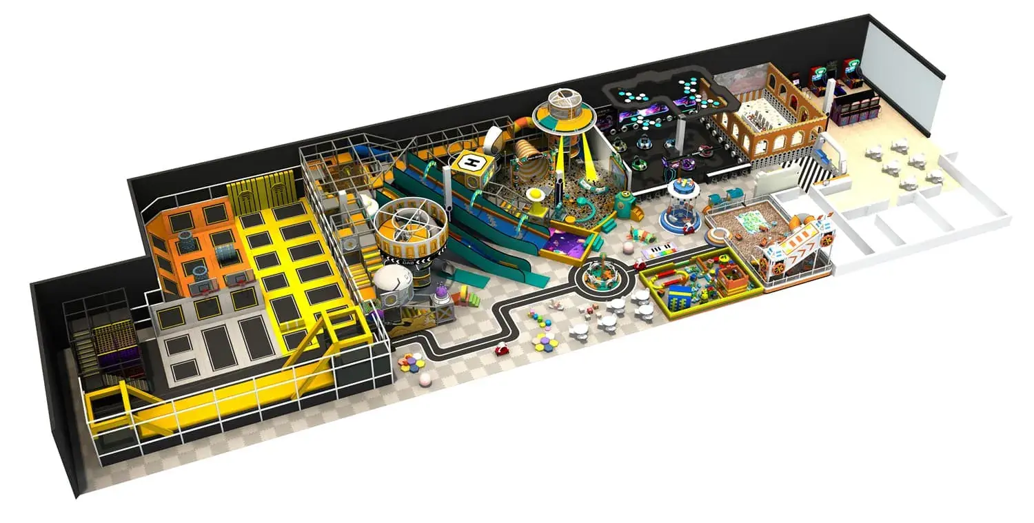 Children's Amusement Park with a Space Exploration Theme HD-TTB123