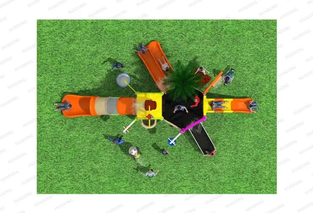 Water Park HD-LSH010 - Children's Slide Slide Combination