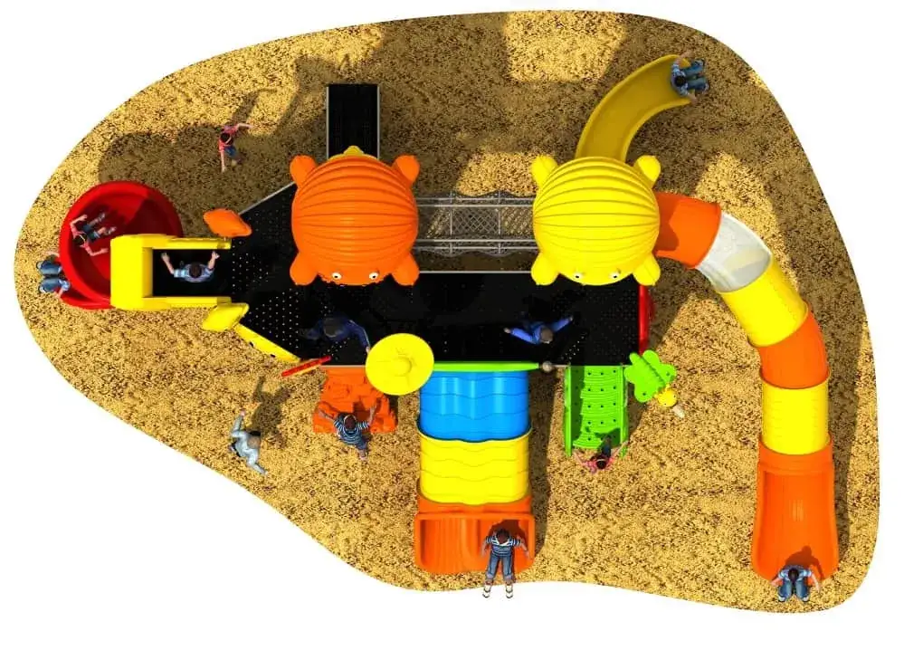 Animal Paradise HD-HDW026 - Children's Slide Slide Combination