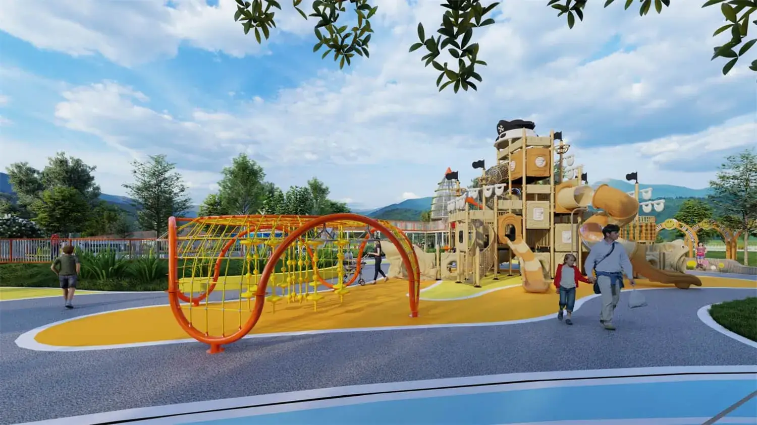Customized Theme Park HD-DZT112-Cute Forest