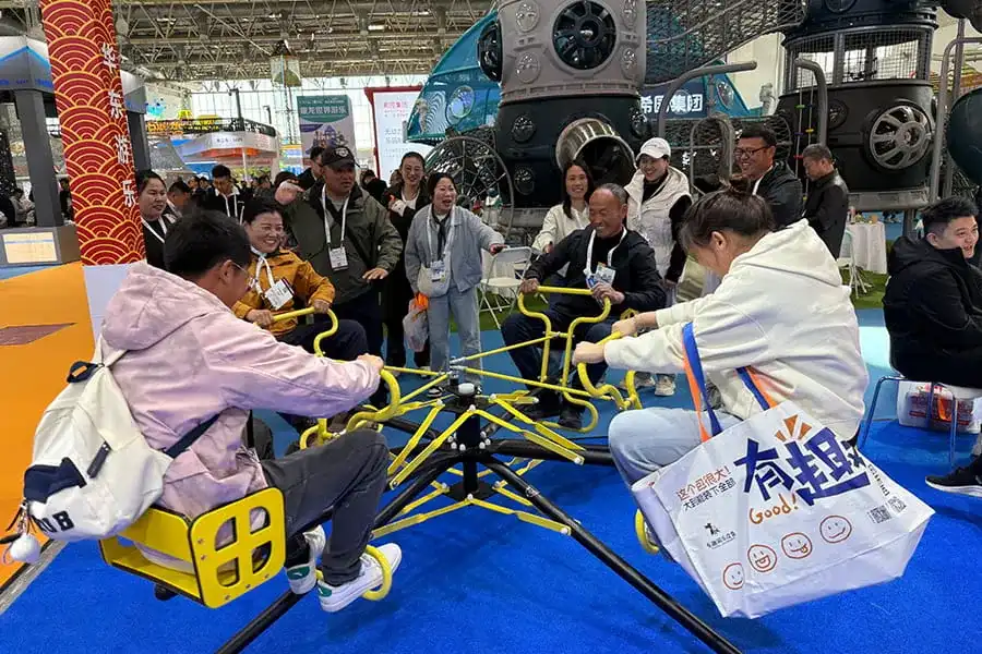 HuaDongPlay Entertainment Equipment CO., LTD Shines at 2025 Beijing International Amusement Expo, Leading Industry Innovation