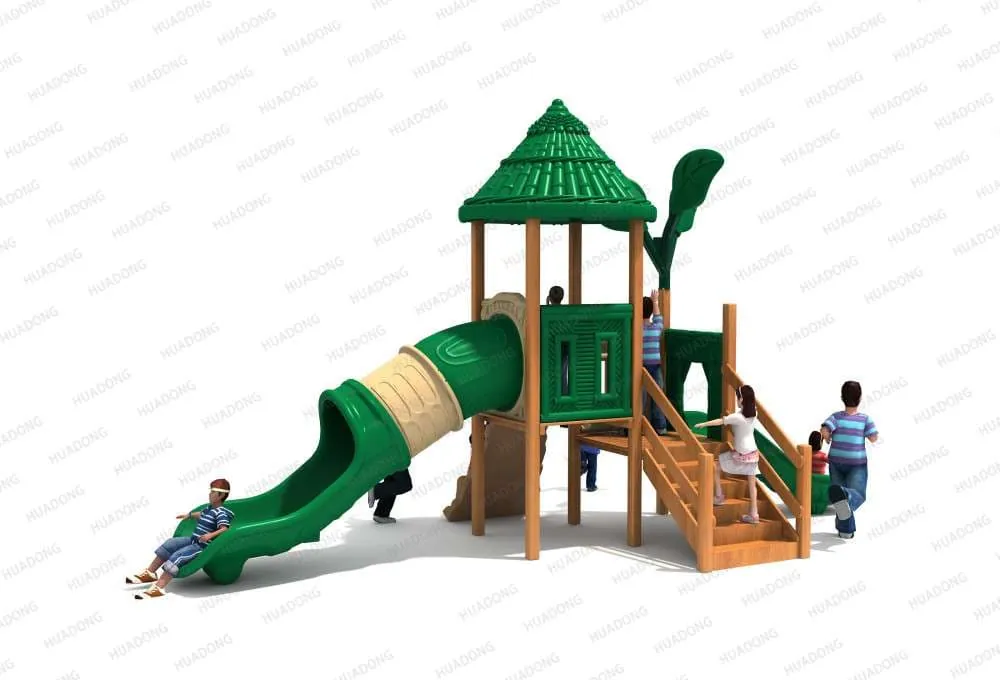 Bamboo Garden Landscape Park HD-MZY009 - Children's Slide Slide Combination