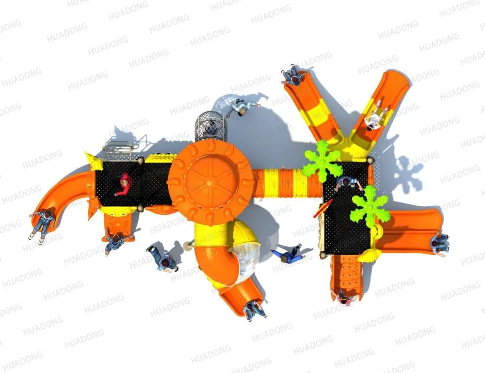 Animal Paradise HD-HDW019-Children's Slide Slide Combination