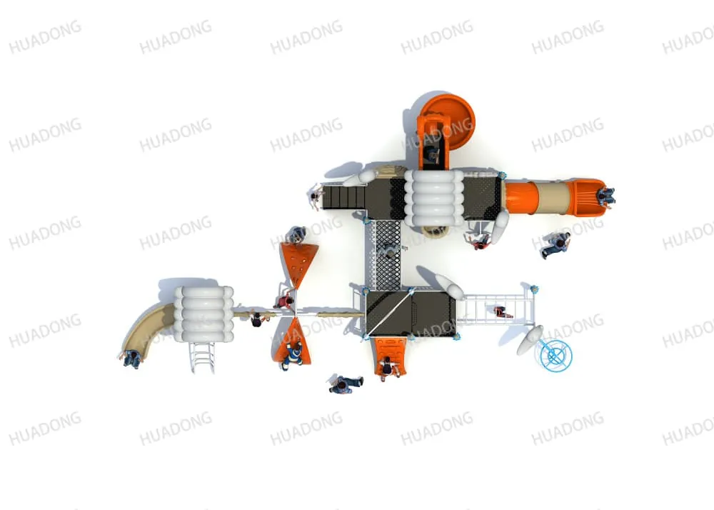 Auspicious Cloud Inverted House Outdoor Slide HD-HMH018