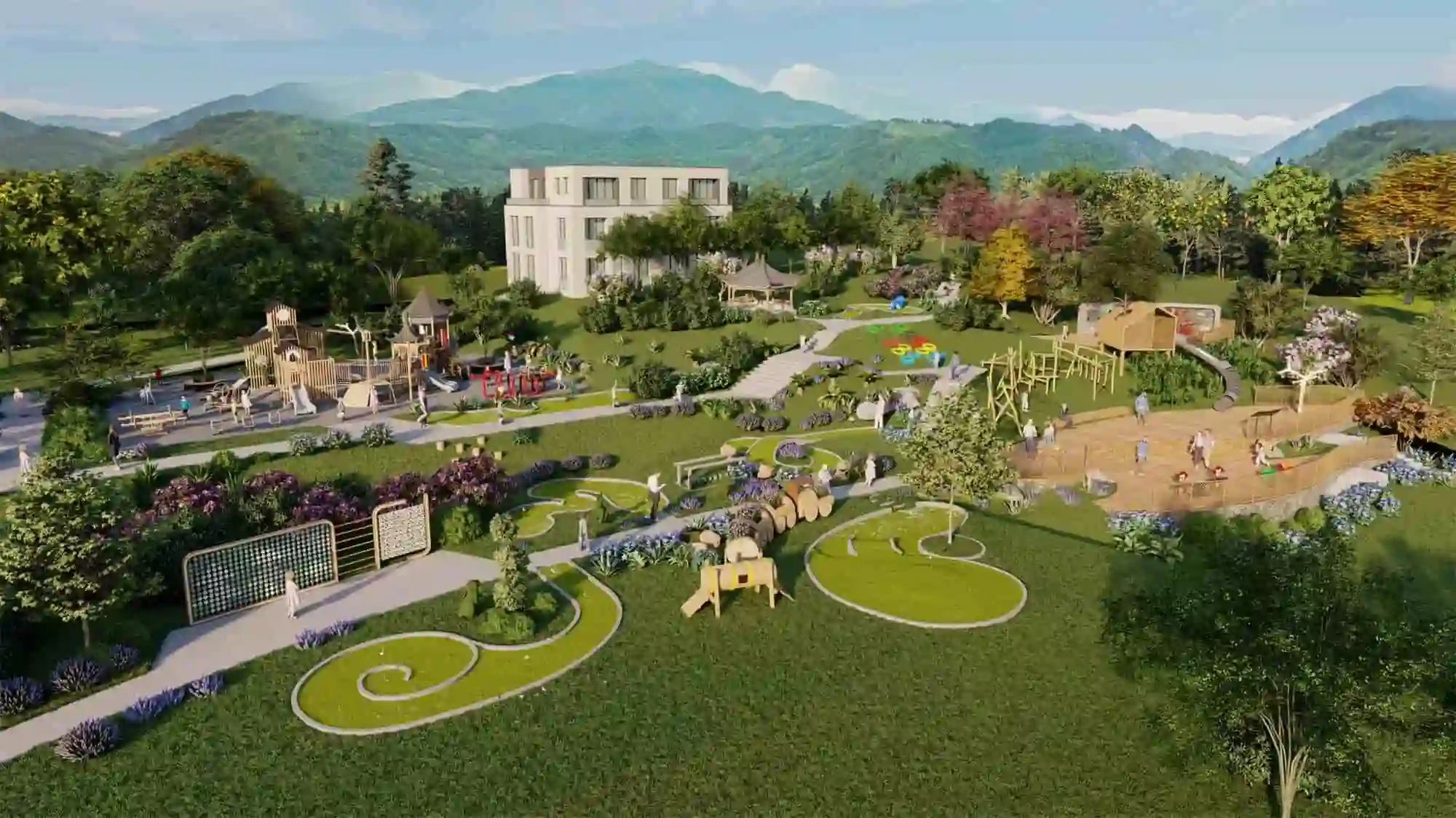 HuaDongPlay Mini Golf Course HD-GEF001