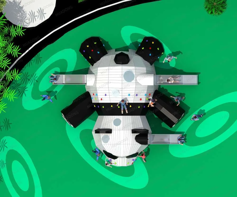 Giant Panda Theme Park HD-QXM003 - Children's Slide Slide Combination